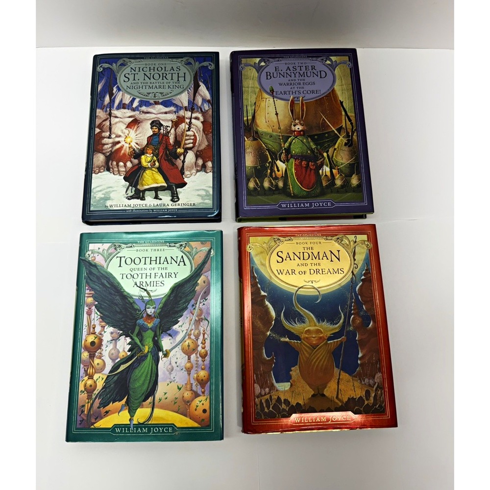 The Guardians Hardcover William Joyce The Sandman and the War of Dreams 1-4 lot4